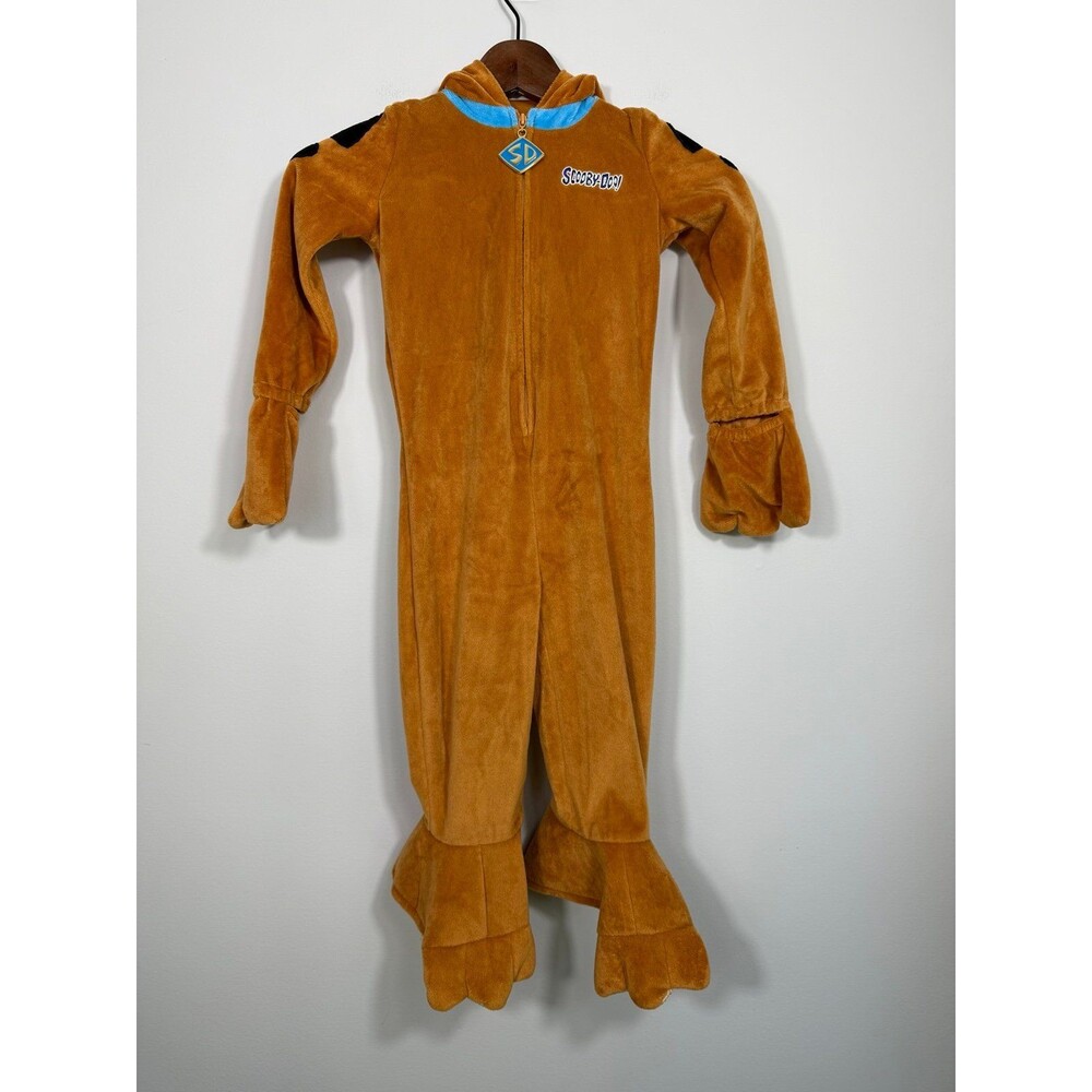 Scooby-Doo Toddler Costume 2T Plush Hooded Halloween Jumpsuit